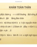 Bài giảng thần kinh - Liệt hai chân part 2