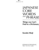 japanese core words and phrases - part 1