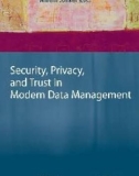 Ebook Security, privacy, and trust in modern data management: Part 1