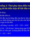 Bài giảng điều trị HIV : Dự phòng lây truyền HIV từ mẹ sang con part 8