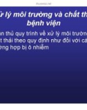 Bài giảng CHẨN ĐOÁN, XỬ TRÍ VÀ PHÒNG LÂY NHIỄM CÚM A (H5N1) Ở NGƯỜI part 10