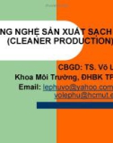 Biến đổi khí hậu ( CC ) và cơ chế phát triển sạch ( CDM )