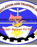 English 6 - Unit 11: What do you eat - PHAN BOI CHAU SECONDARY SCHOOL