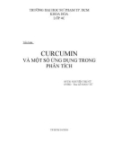 Thuốc thử hữu cơ curcumin - CURCUMIN VÀ MỘT SỐ ỨNG DỤNG TRONG PHÂN TÍCH