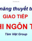 Tìm hiểu Kỹ năng giao tiếp phi ngôn ngữ