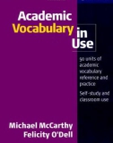 Academic Vocabulary in use