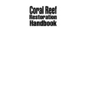 Coral Reef Restoration Handbook - Chapter 1