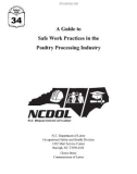 A Guide to Safe Work Practices in the Poultry Processing Industry