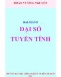 Bài giảng Đại số tuyến tính - Đoàn Vương Nguyên