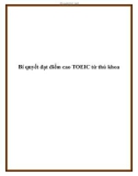 Bí quyết đạt điểm cao TOEIC từ thủ khoa.