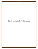 Cách phân tích đề bài essay