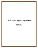 Tài liệu Chiến thuật Nghe – Đọc khi thi TOEIC