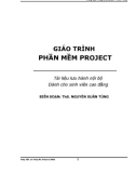 Giáo trình Phần mềm Project