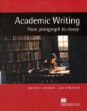 Academic writing from paragraph to essay