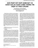 Giải pháp kết hợp giám sát và đánh giá an toàn cổng thông tin điện tử theo chuẩn