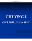 Bài giảng Nguyên lý thống kê: Chương 1 - GV. Hà Văn Sơn