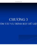 Bài giảng Nguyên lý thống kê: Chương 3 - GV. Hà Văn Sơn