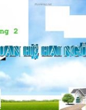 Bài giảng Toán rời rạc - Chương 2: Quan hệ hai ngôi