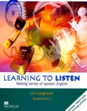 Learning to listen: making sense of spoken English : student's 2