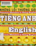 Tiếng Anh và những lỗi thường gặp: Phần 1