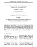 Đánh giá mức độ tích lũy của các chất polyclo biphenyl trong nước và trầm tích tại cửa đại, thành phố Hội An, tỉnh Quảng Nam