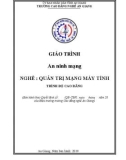 Giáo trình An ninh mạng (Nghề: Quản trị mạng máy tính - Trình độ Cao đẳng) - Trường Cao đẳng Nghề An Giang