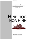 Giáo trình Hình học hoạ hình: Phần 1