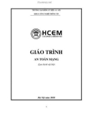 Giáo trình An toàn mạng - CĐ Cơ điện Hà Nội