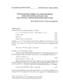 Tính ổn định nghiệm của phương trình sóng phi tuyến liên kết với một phương trình tích phân phi tuyến