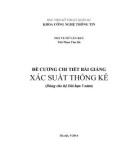 Đề cương chi tiết bài giảng Xác suất thống kê