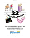 22 FUN Activities For Kids - 22 hoạt động vui nhộn dành cho trẻ