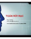 Bài giảng Toán rời rạc - Chương 1: Cơ sở logic (Phạm Thế Bảo)