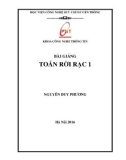 Bài giảng Toán rời rạc 1: Phần 2