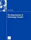 Ebook The improvement of technology transfer: Part 1