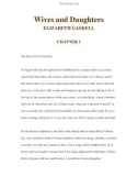 Wives and Daughters ELIZABETH GASKELL CHAPTER 1