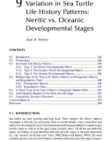 The BIOLOGY of SEA TURTLES (Volume II) - CHAPTER 9