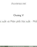 Bài giảng Xác suất thống kê ứng dụng trong kinh tế xã hội: Chương 5 - ĐH Thăng Long