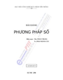 BÀI GIẢNG PHƯƠNG PHÁP SỐ