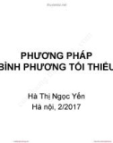 Bài giảng Phương pháp tính: Chương 10 - Hà Thị Ngọc Yến