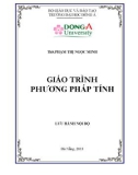 Giáo trình Phương pháp tính - ThS. Phạm Thị Ngọc Minh