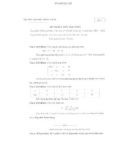 Đề thi kết thúc học phần học kì 2 môn Phương pháp tính năm 2021-2022 có đáp án - Trường ĐH Đồng Tháp