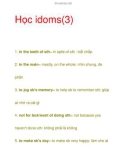 Học idoms(3)