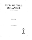 Phrasal verb organiser_1