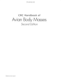 CRC Handbook of Avian Body Masses Second Edition