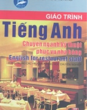 Giáo trình Tiếng Anh chuyên ngành kỹ thuật phục vụ nhà hàng