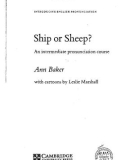 An intermediate pronunciation course ship or sheep?