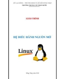 Giáo trình Hệ điều hành nguồn mở - Trường Trung cấp Tháp Mười