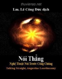 Nói thẳng - nghệ thuật nói trước công chúng