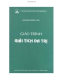 Giáo trình Giải tích đa trị - Nguyễn Đông Yên