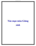 Tản mạn mùa Giáng sinh